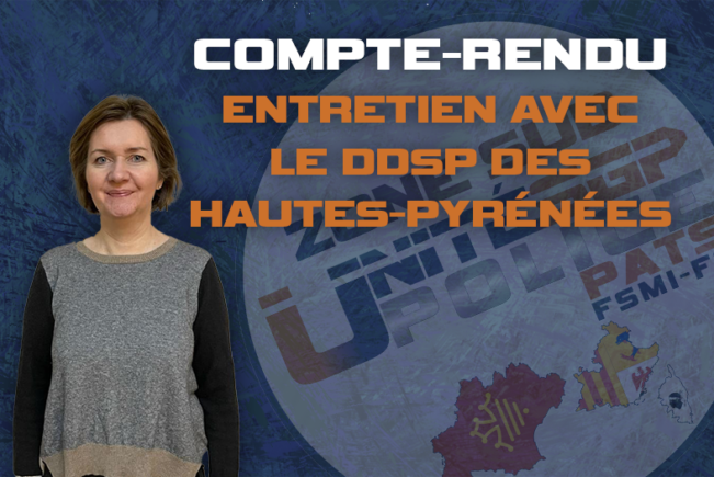 Entretien avec le DDSP des Hautes-Pyrénées