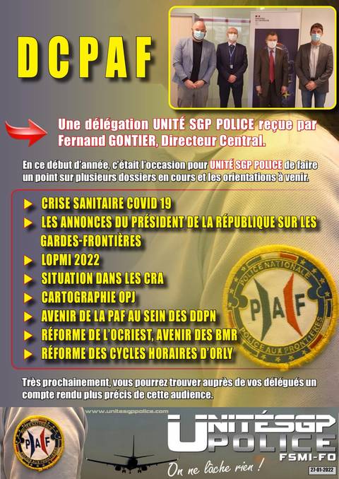 Aperçu — DCPAF