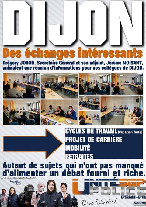 Aperçu — DIJON : Des échanges intéressants
