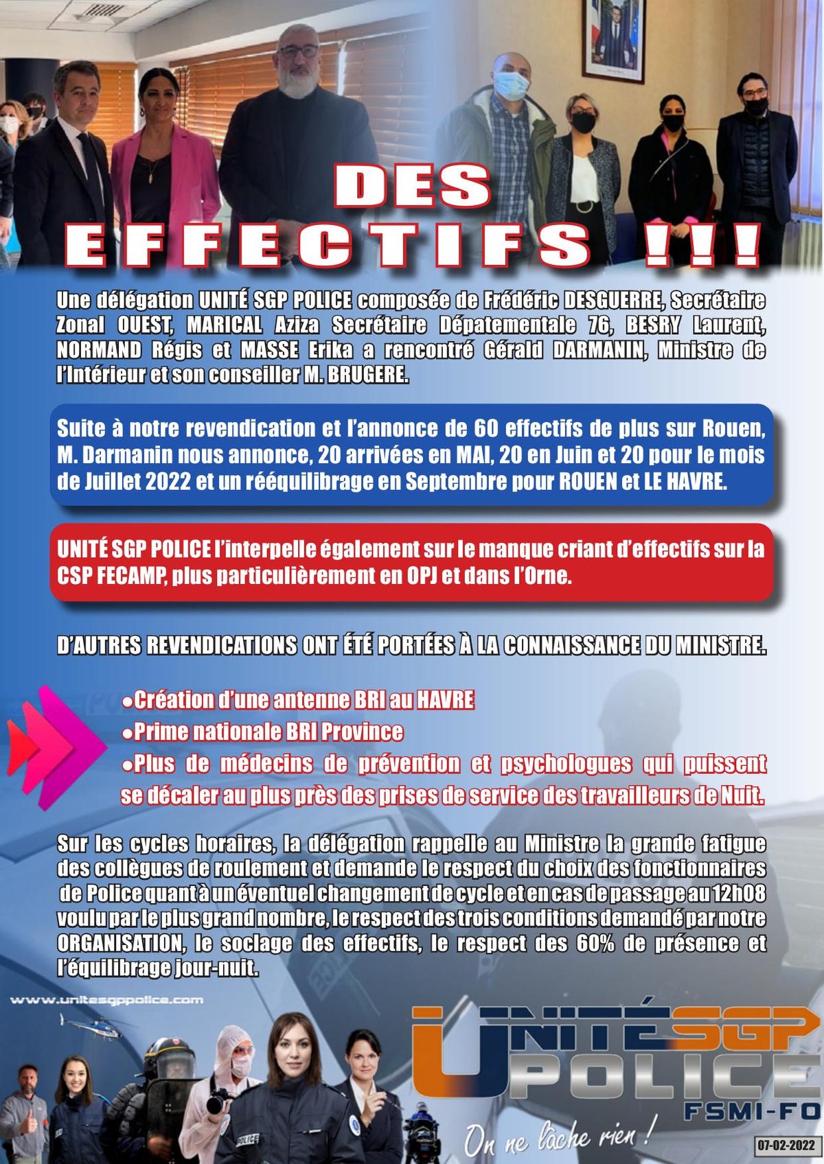 Effectifs !!!