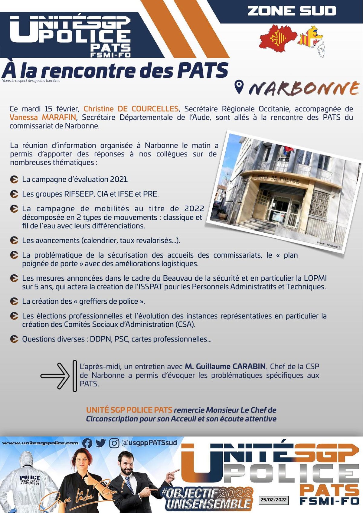À la rencontre des PATS : Narbonne