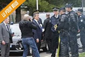 Le directeur général de la police nationale est venu exprimer son soutien aux policiers