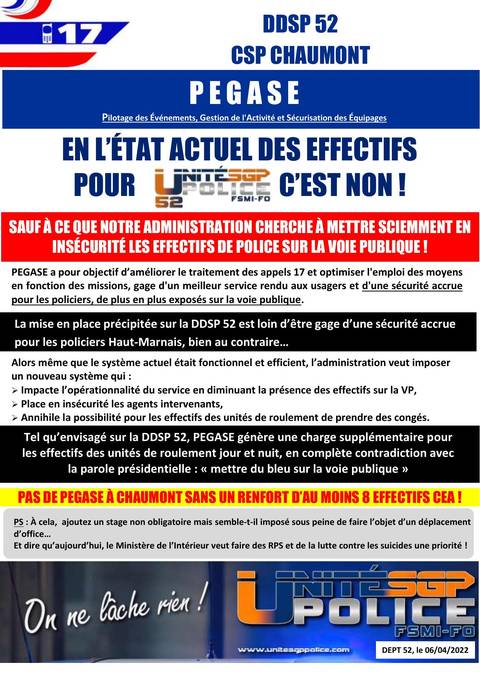 Aperçu — DDSP 52 - CSP CHAUMONT : P E G A S E