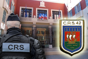 CRS 42 / Rencontre à la mairie de Nice