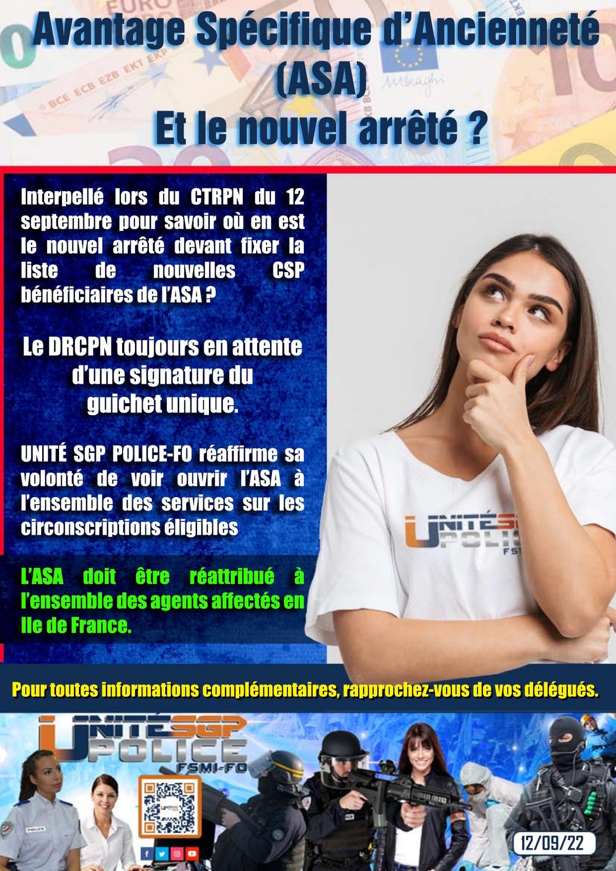 Avantage Spécifique d’Ancienneté (ASA) - Et le nouvel arrêté ?