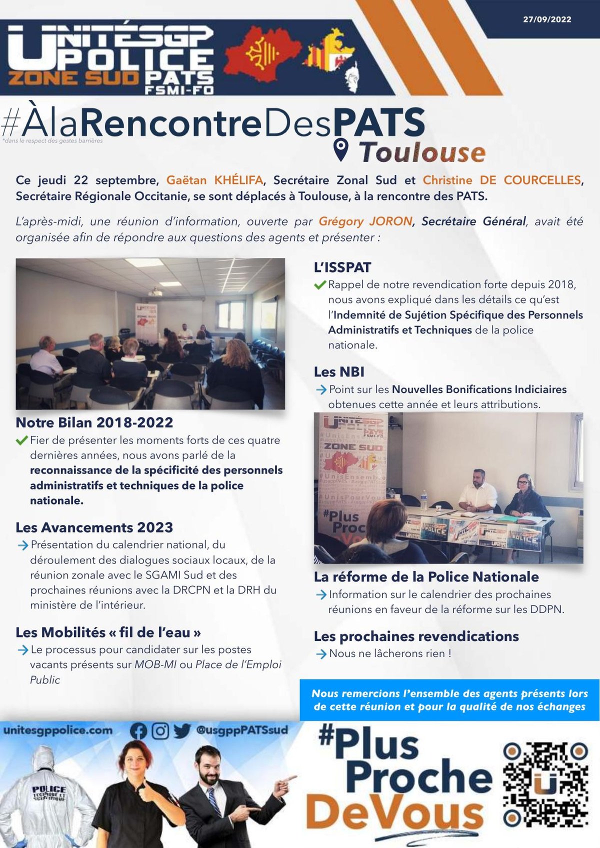 A la rencontre des PATS de Toulouse