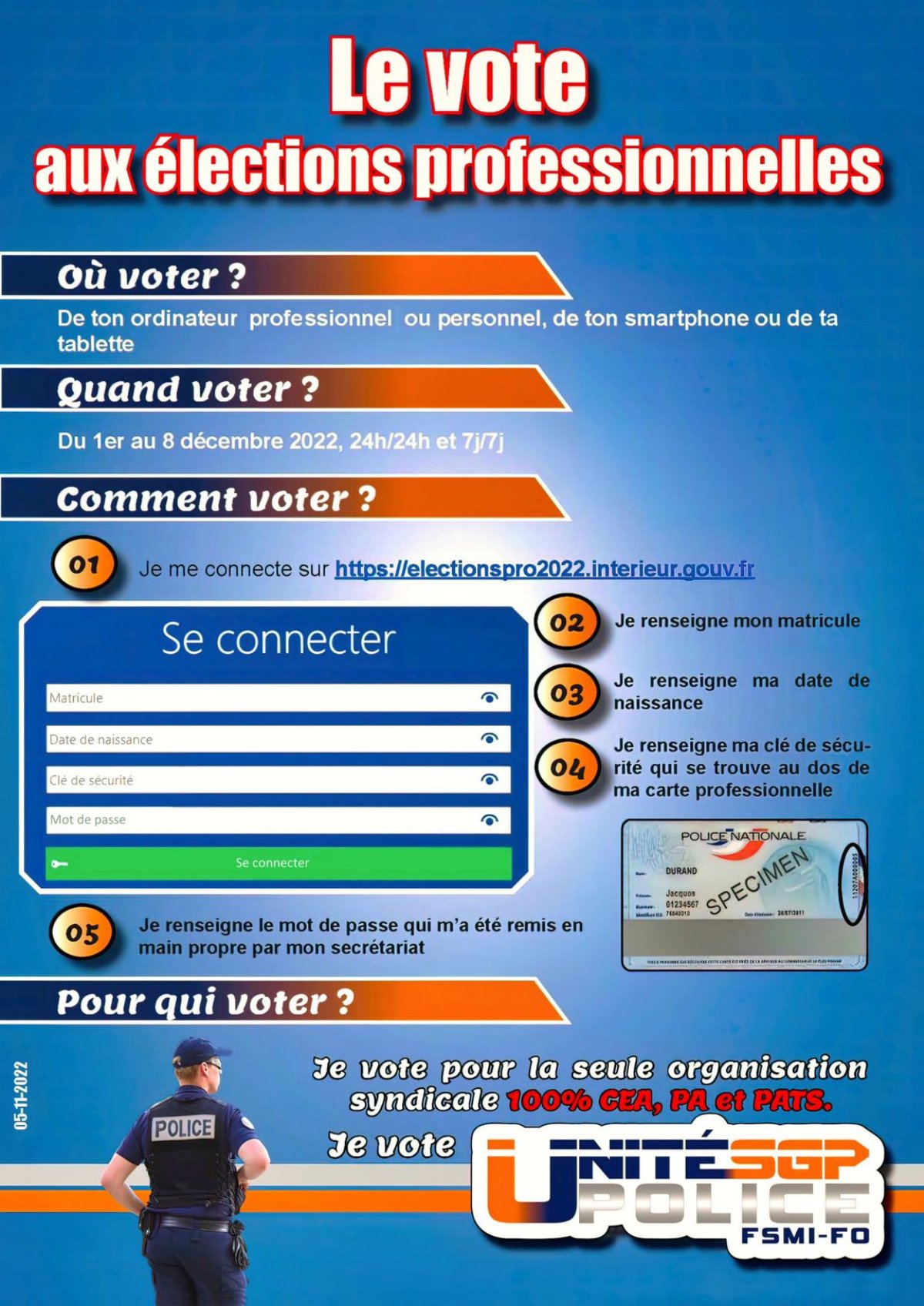 ÉLECTIONS PROFESSIONNELLES : Comment voter ???