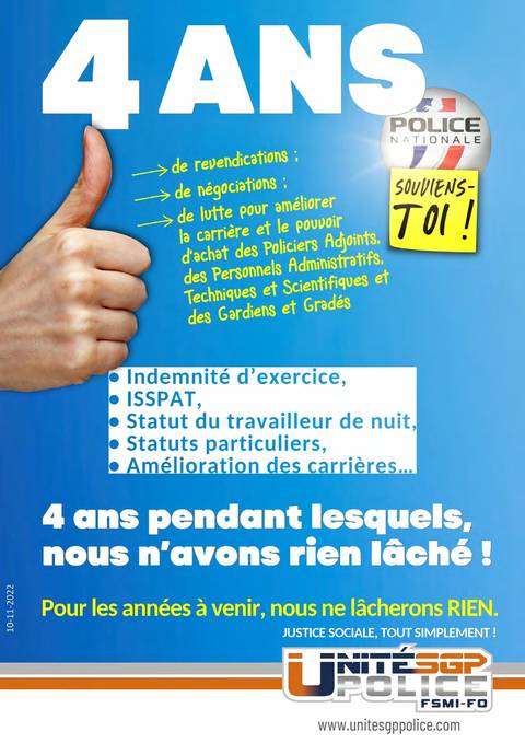 Aperçu — Bilan Général : 4 ANS !
