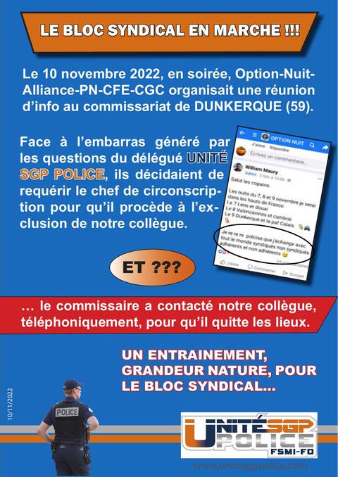 Aperçu — Le bloc syndical en marche !!!