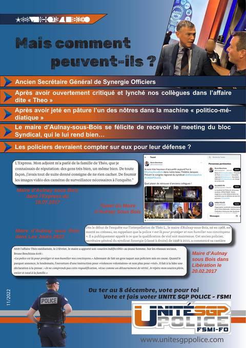 Aperçu — Meeting bloc syndical : mais comment peuvent-ils ?