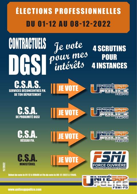 Aperçu — Je vote pour mes intérêts