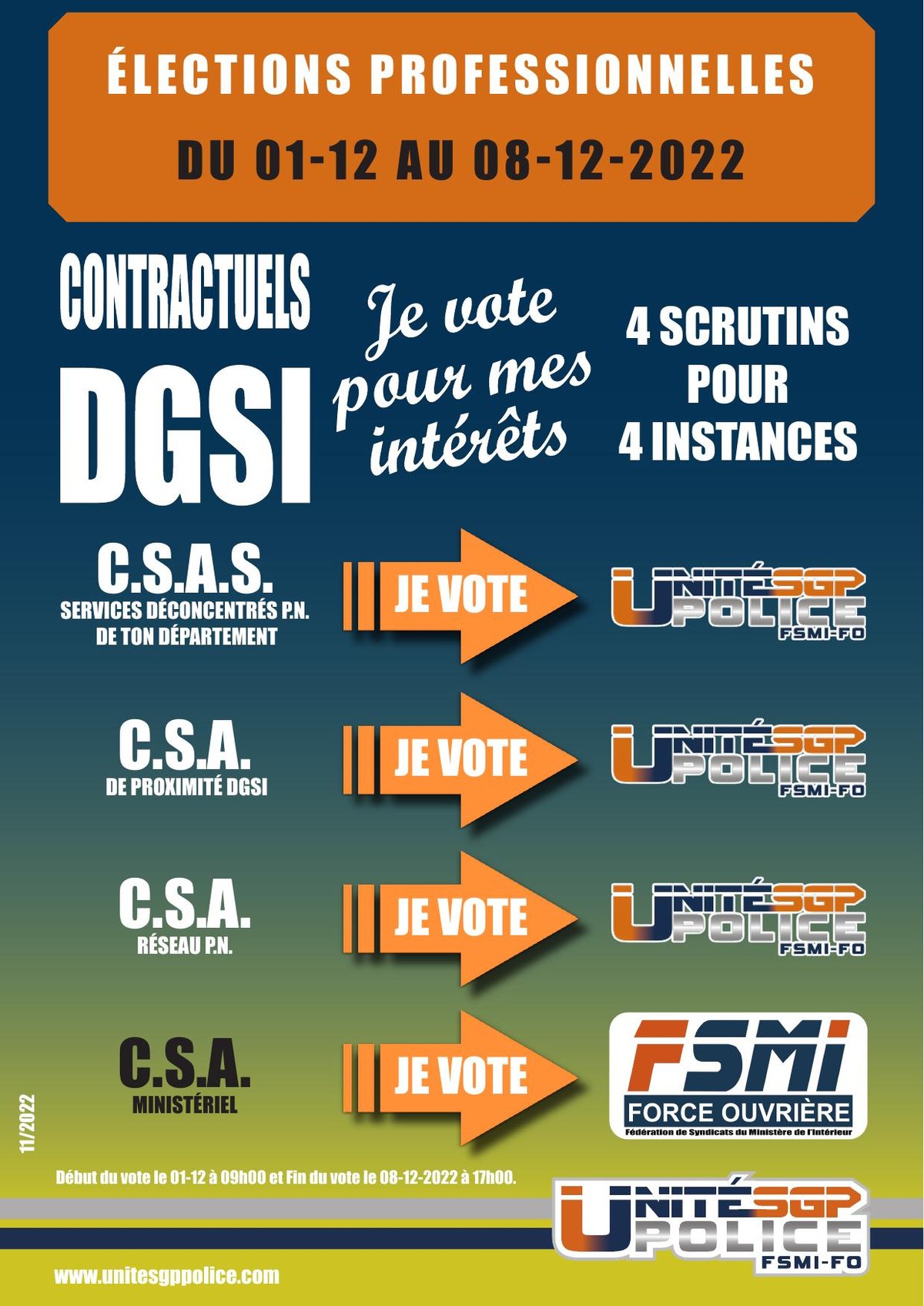 Je vote pour mes intérêts