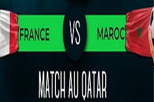 Match FRANCE-MAROC