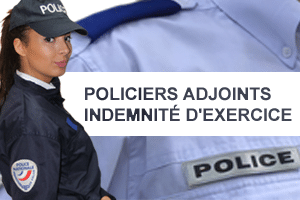 Policiers Adjoints : indemnité d'exercice