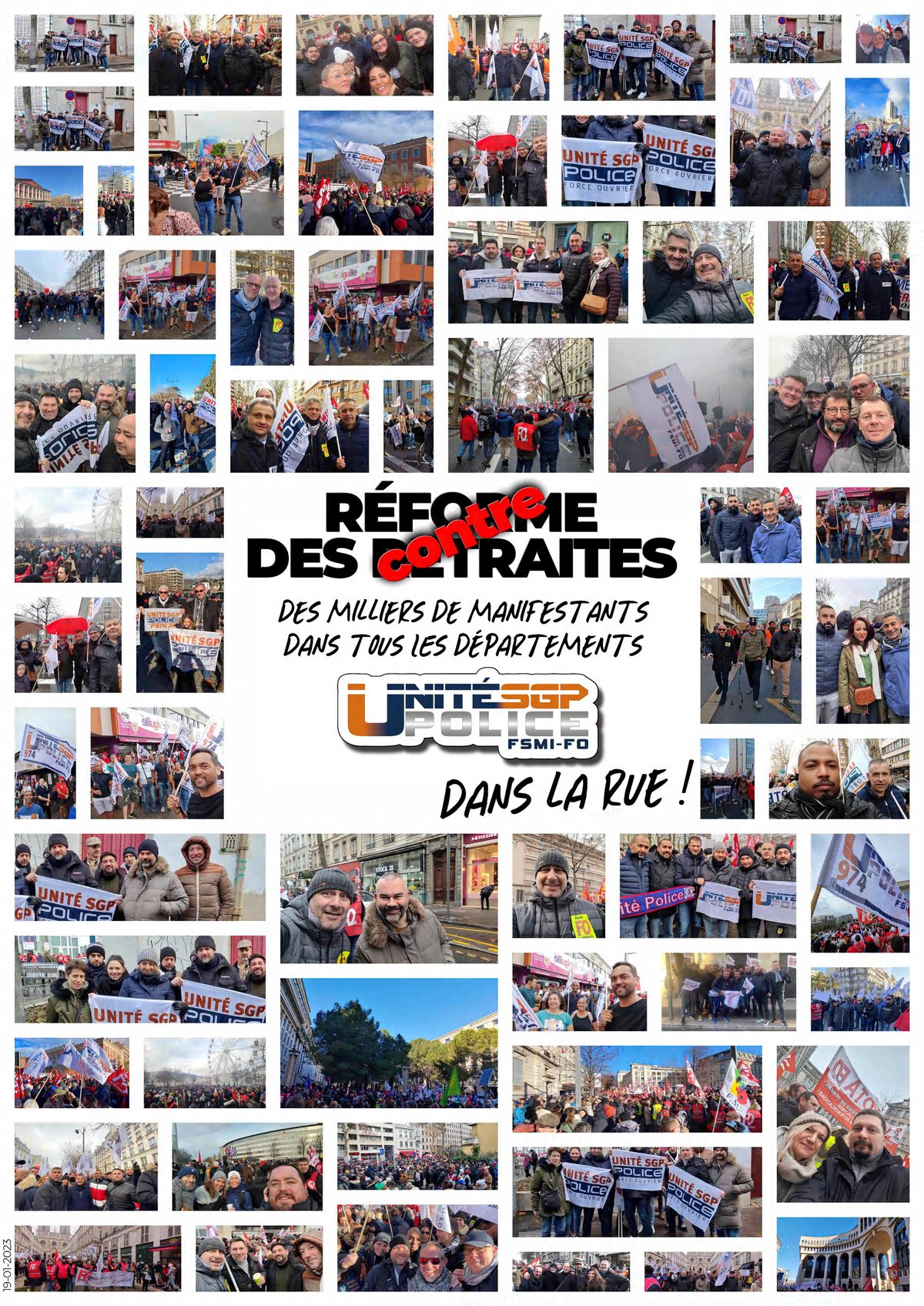 Des milliers de manifestants !