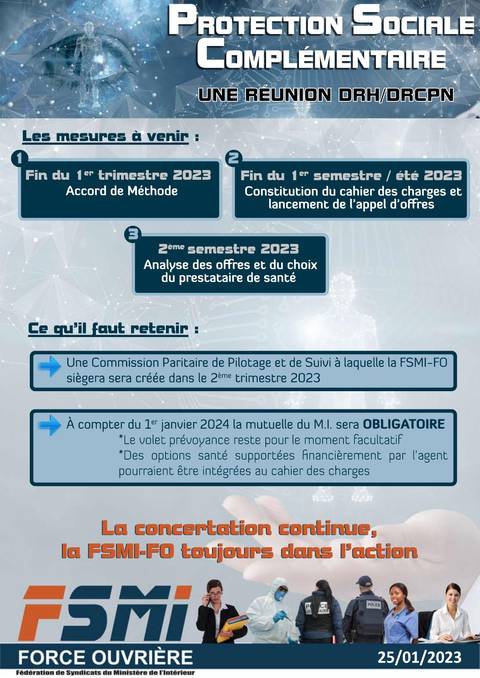 Aperçu — Protection Sociale Complémentaire - UNE RÉUNION DRH/DRCPN