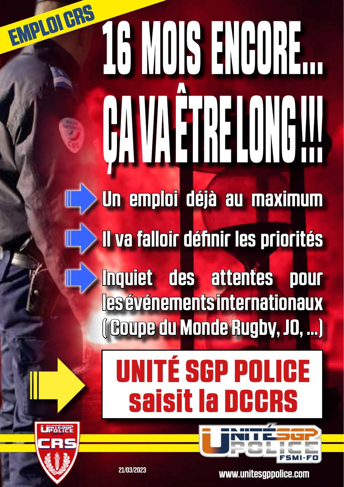 16 mois encore….ça va être long !!!