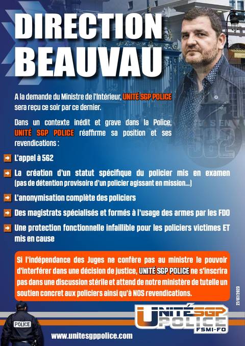Aperçu — Direction Beauvau