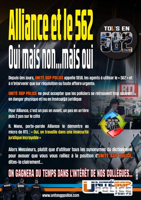 Aperçu — Alliance et le 562...Oui mais non…mais oui
