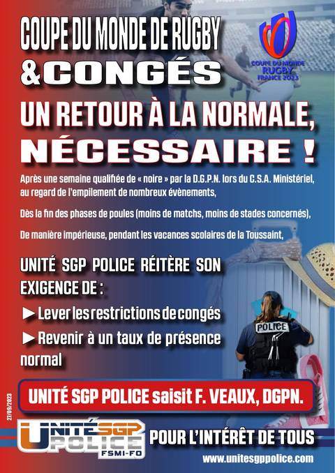 Aperçu — UN RETOUR À LA NORMALE, NÉCESSAIRE !