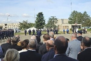 CÉRÉMONIE PASSATION DE COMMANDEMENT À LA CRS 45