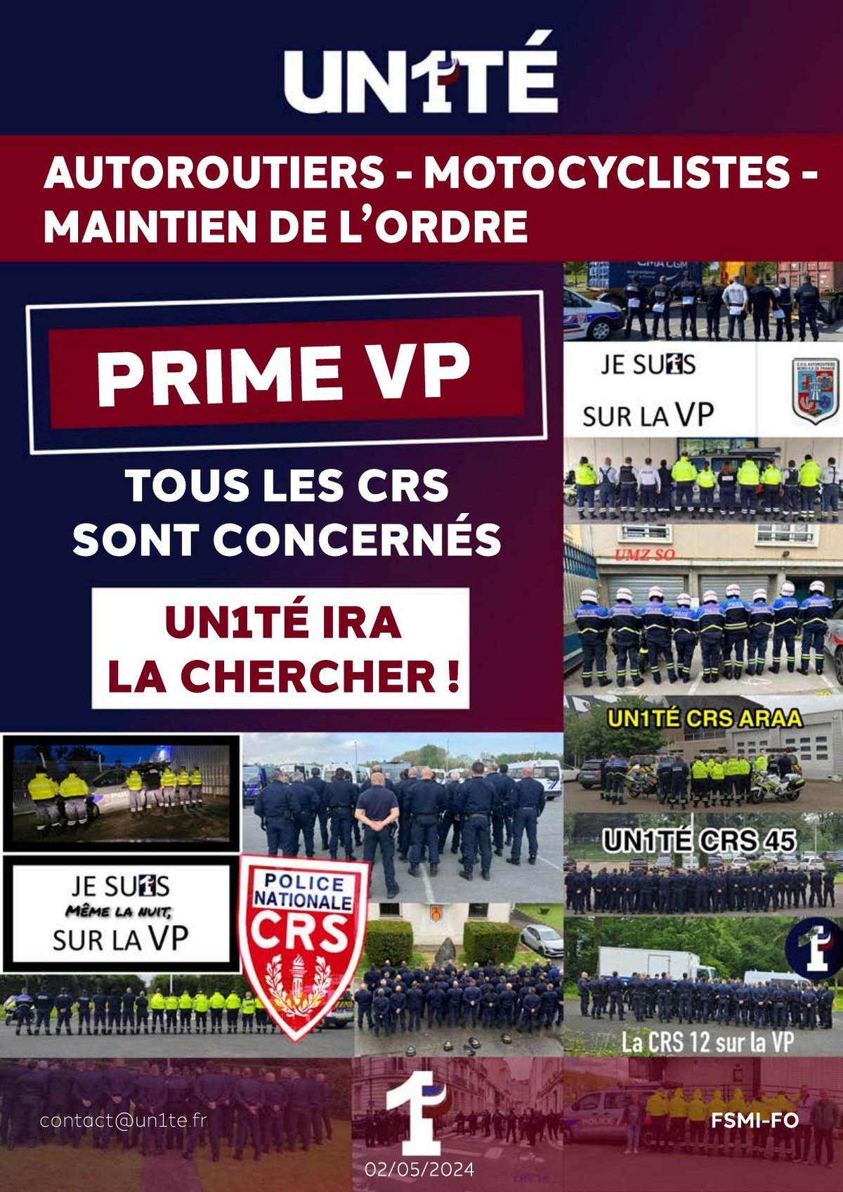 PRIME VP TOUS LES CRS SONT CONCERNÉS,