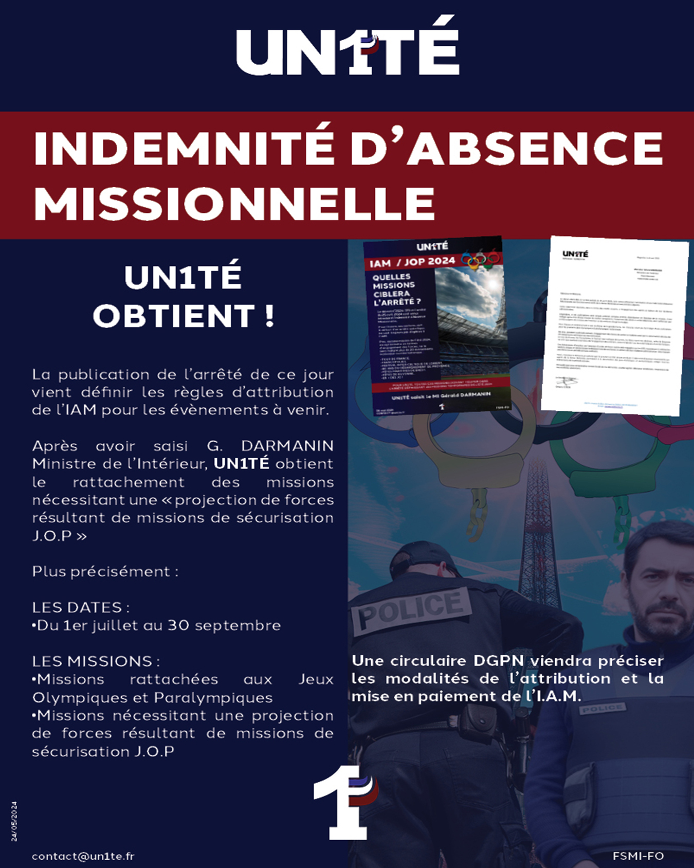 INDEMNITÉ D’ABSENCE MISSIONNELLE
