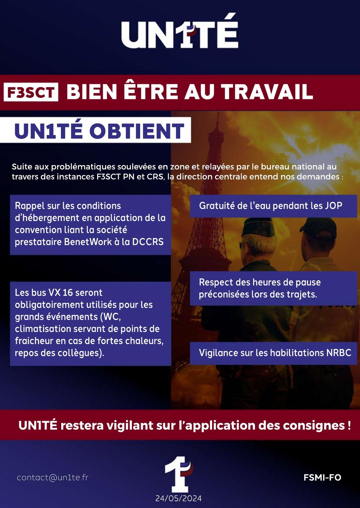 Bien être au travail - Un1té obtient