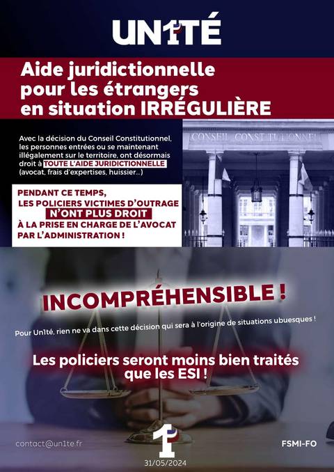 Aperçu — Aide juridictionnelle pour les étrangers en situation IRRÉGULIÈRE