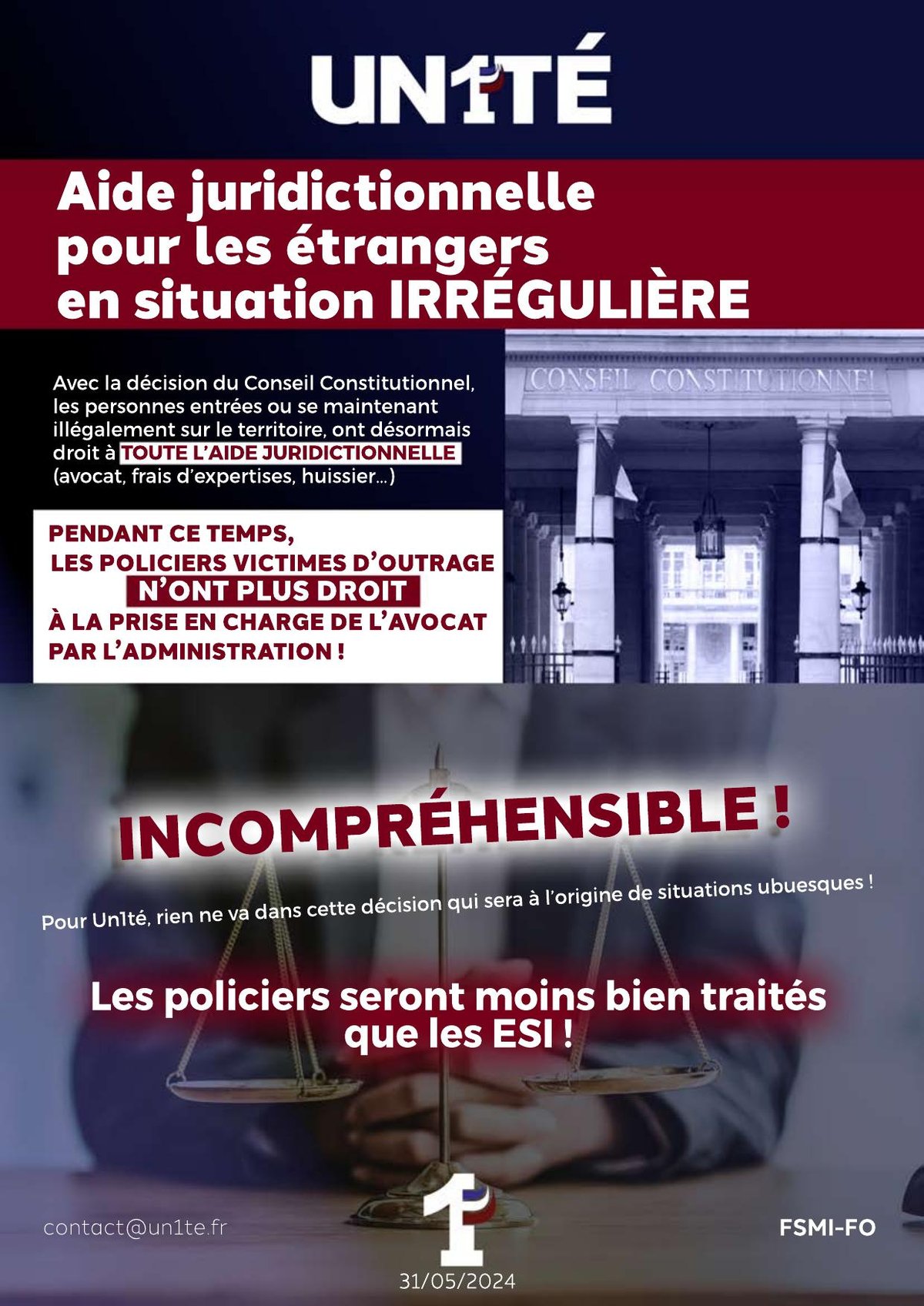 Aide juridictionnelle pour les étrangers en situation IRRÉGULIÈRE