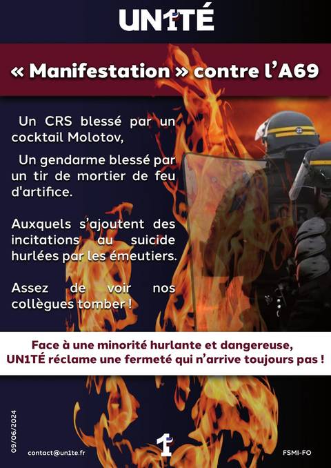 Aperçu — « Manifestation » contre l’A69