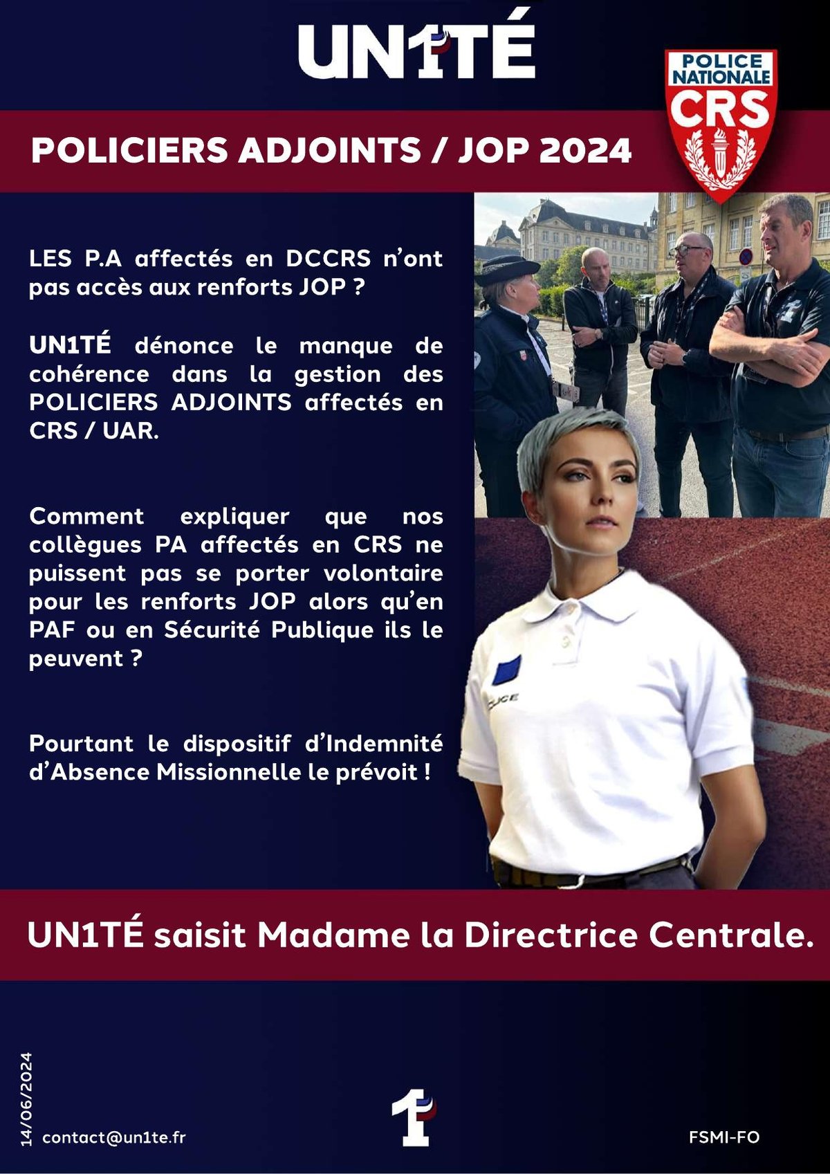 POLICIERS ADJOINTS / JOP 2024
