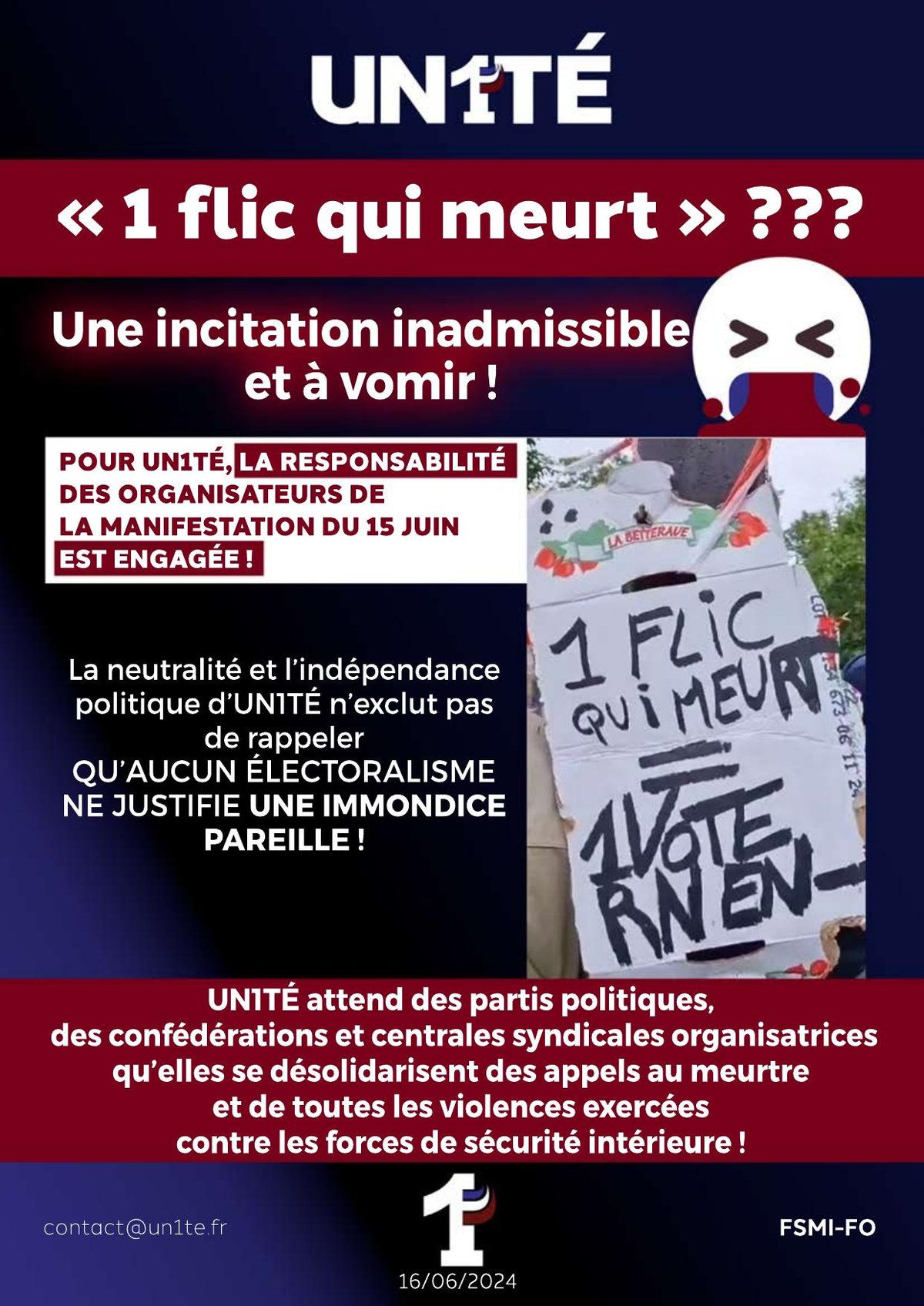 "1 flic qui meurt"???