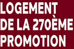 logement de la 270ème promotion