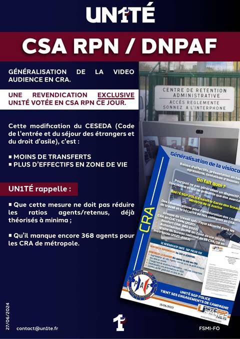 Aperçu — CSA RPN / DNPAF