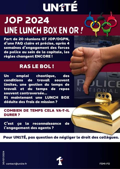 Aperçu — JOP  2024 - Une lunch box en or !!!