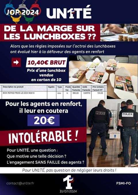 Aperçu — De la marge dans les lunchboxes ??