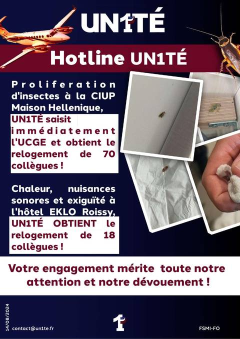 Aperçu — Hotline UN1TÉ