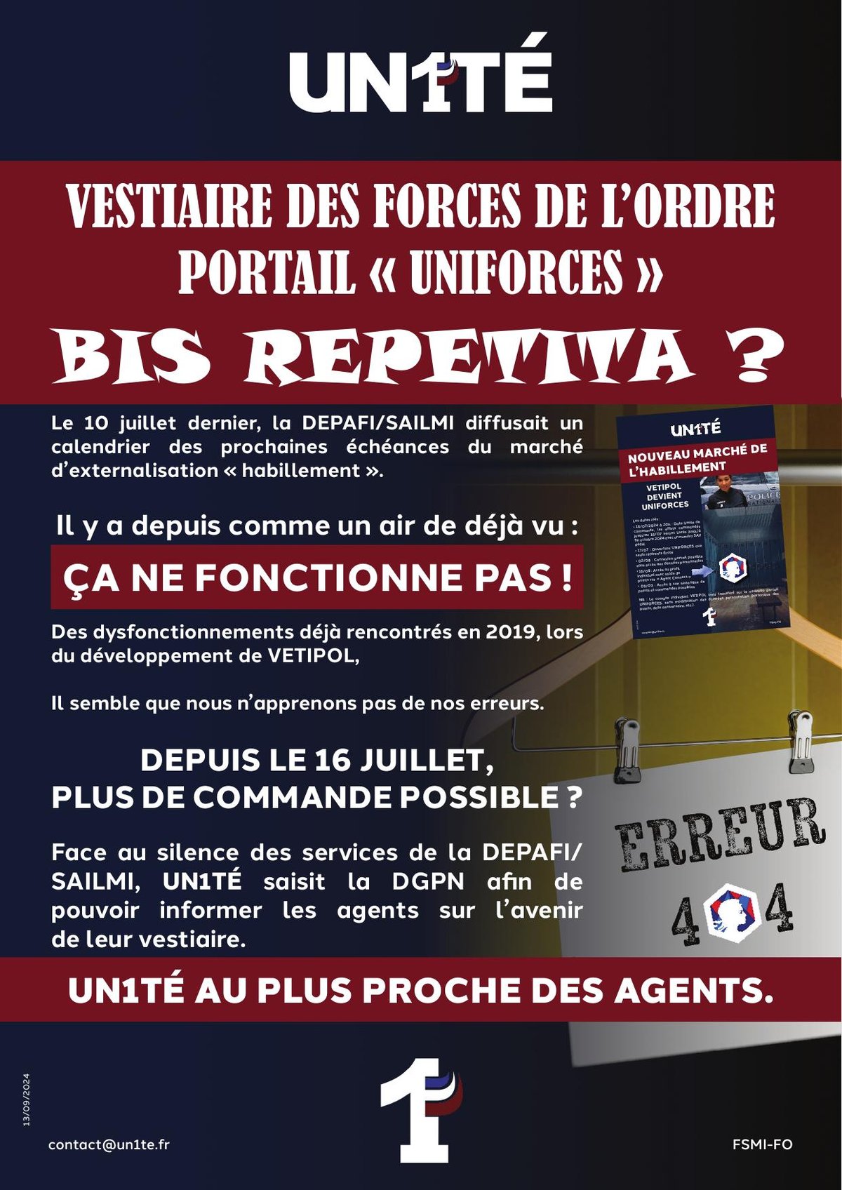 PORTAIL « UNIFORCES »