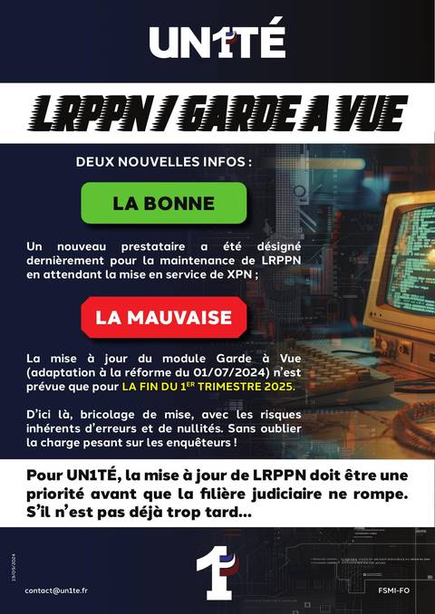 Aperçu — LRPPN / GARDE A VUE