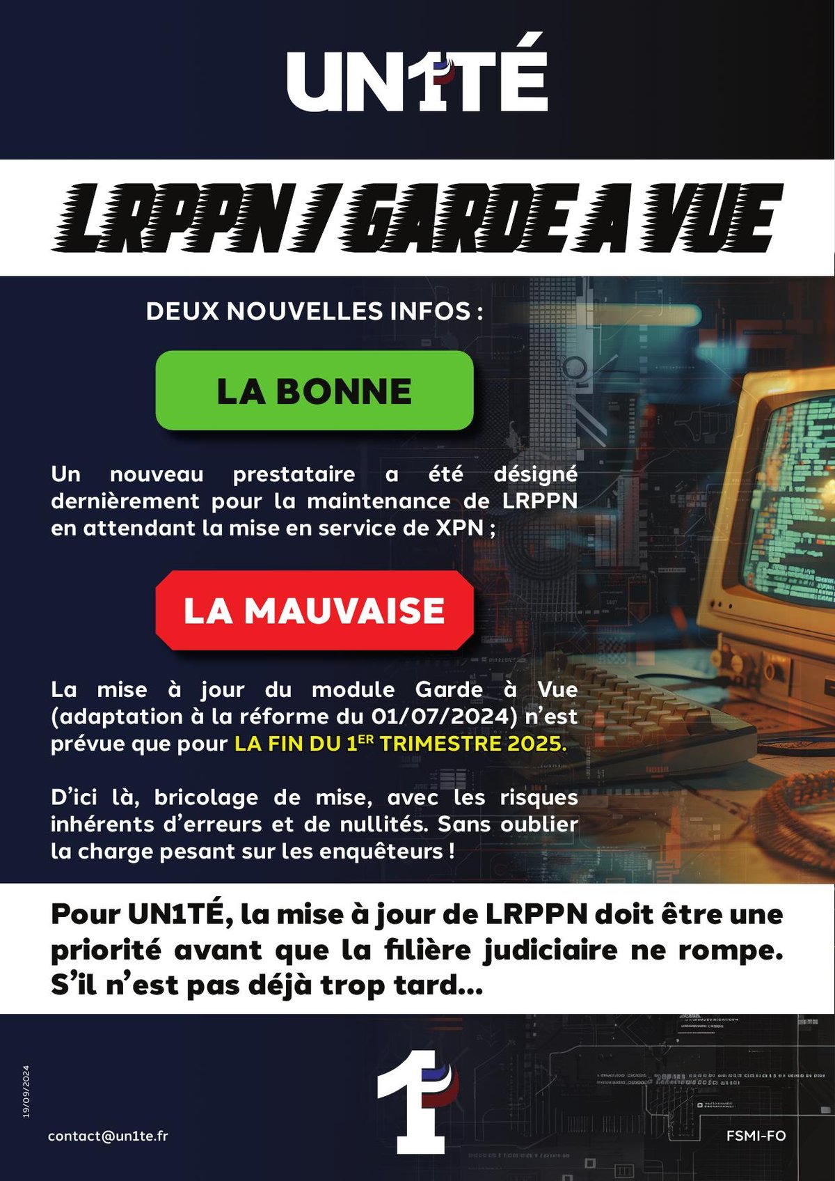 LRPPN / GARDE A VUE