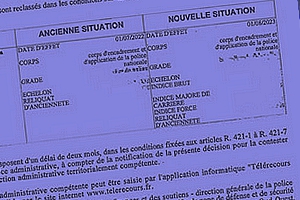 pb de reclassement : un1té intervient !