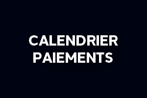 calendrier prévisionnel paiements