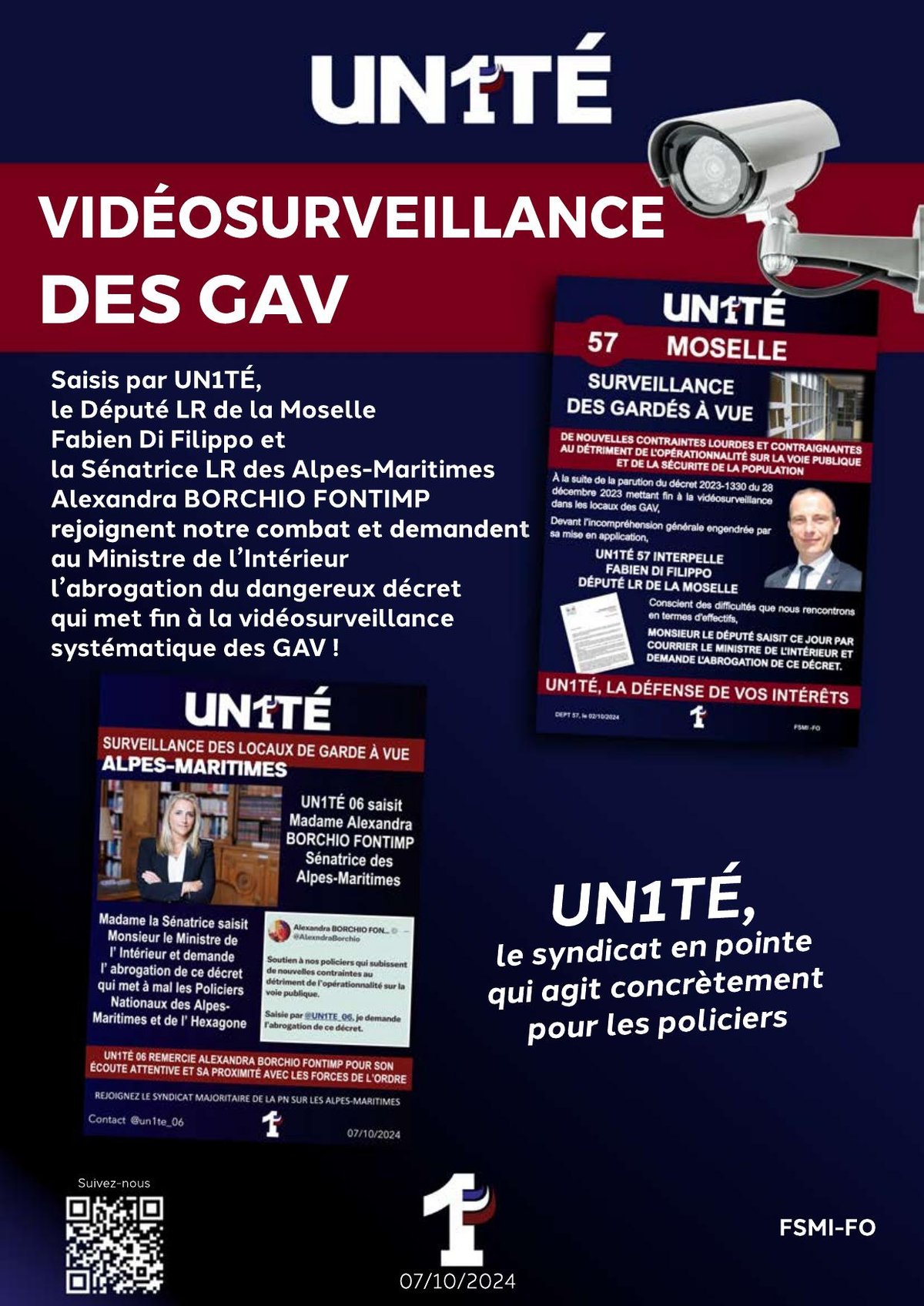 Vidéosurveillance des GAV