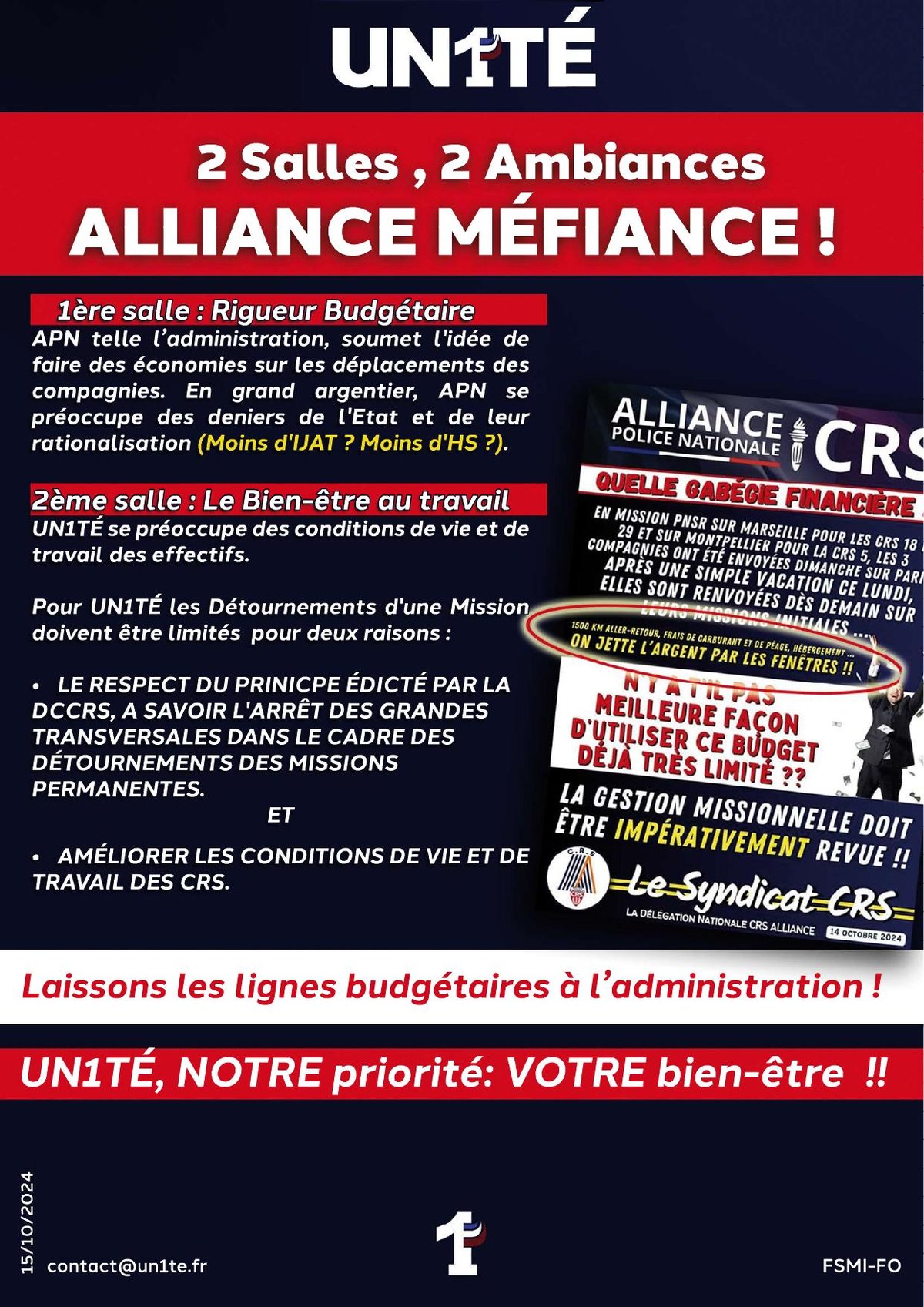 2 Salles , 2 Ambiances - ALLIANCE MÉFIANCE !