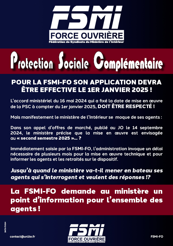 Protection Sociale Complémentaire