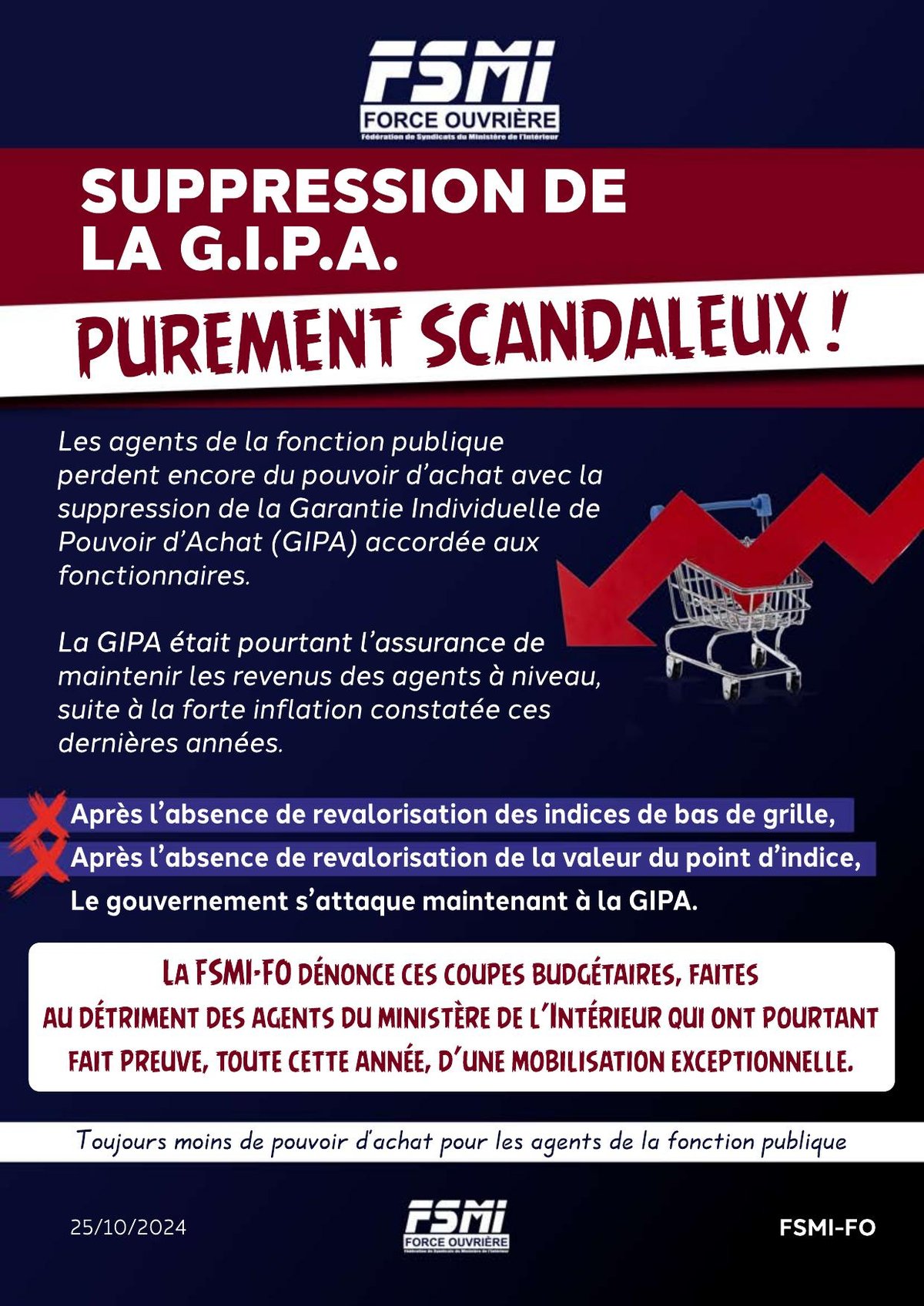 Suppression de la GIPA, purement scandaleux !