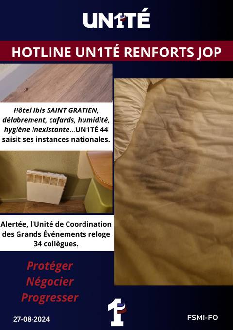 Aperçu — Hotline UN1TÉ renforts JOP