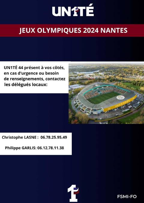 Aperçu — Jeux Olympiques 2024 Nantes