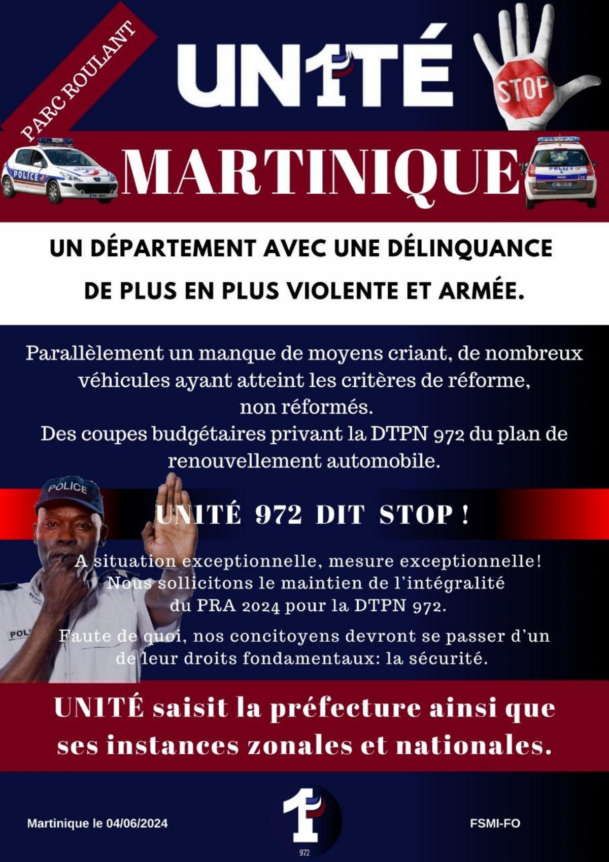 Un département avec une délinquance de plus en plus violente et armée